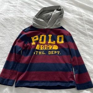 Polo by Ralph Lauren toddler hoodie size 4t like new